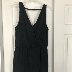 Universal Thread Black/Gray Romper